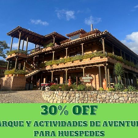 Hotel, Bungalows, Chalet Y Cabanas Aventura Park Villa De Leyva La Periquera Zewnętrze zdjęcie