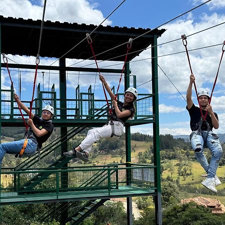 Hotel, Bungalows, Chalet Y Cabanas Aventura Park Villa De Leyva La Periquera Zewnętrze zdjęcie