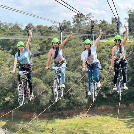 Hotel, Bungalows, Chalet Y Cabanas Aventura Park Villa De Leyva La Periquera Zewnętrze zdjęcie