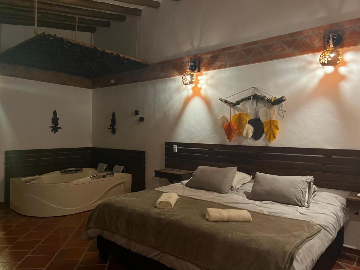 Hotel, Bungalows, Chalet Y Cabanas Aventura Park Villa De Leyva La Periquera Zewnętrze zdjęcie