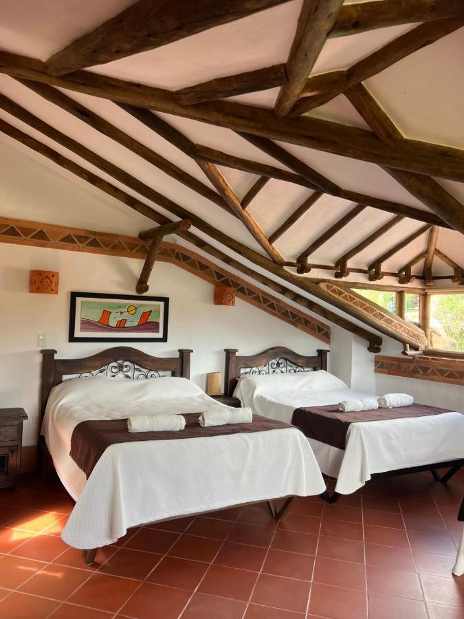 Hotel, Bungalows, Chalet Y Cabanas Aventura Park Villa De Leyva La Periquera Zewnętrze zdjęcie