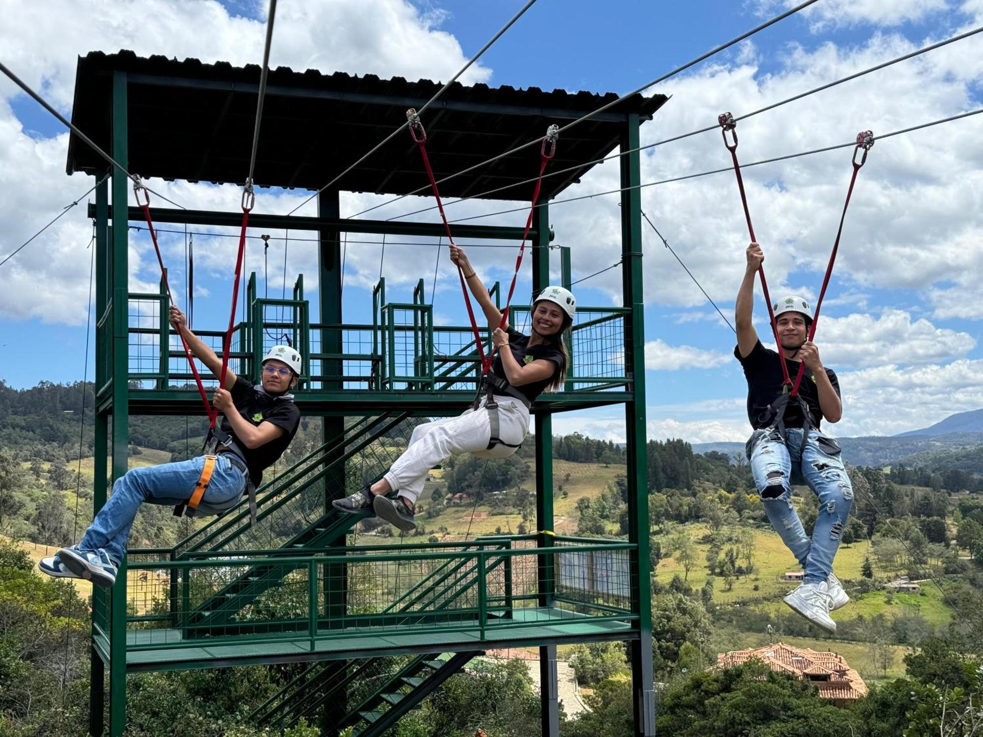 Hotel, Bungalows, Chalet Y Cabanas Aventura Park Villa De Leyva La Periquera Zewnętrze zdjęcie