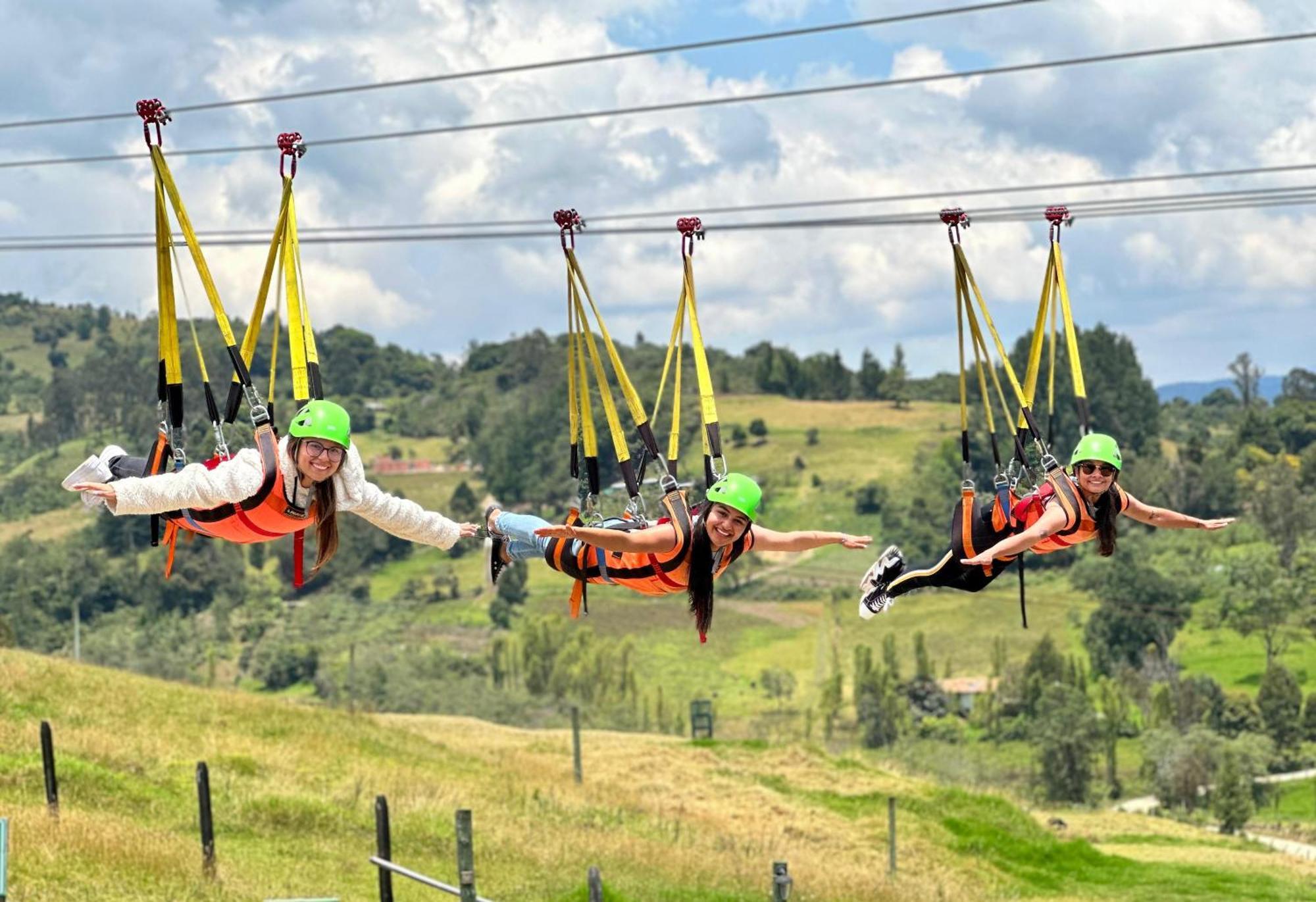 Hotel, Bungalows, Chalet Y Cabanas Aventura Park Villa De Leyva La Periquera Zewnętrze zdjęcie