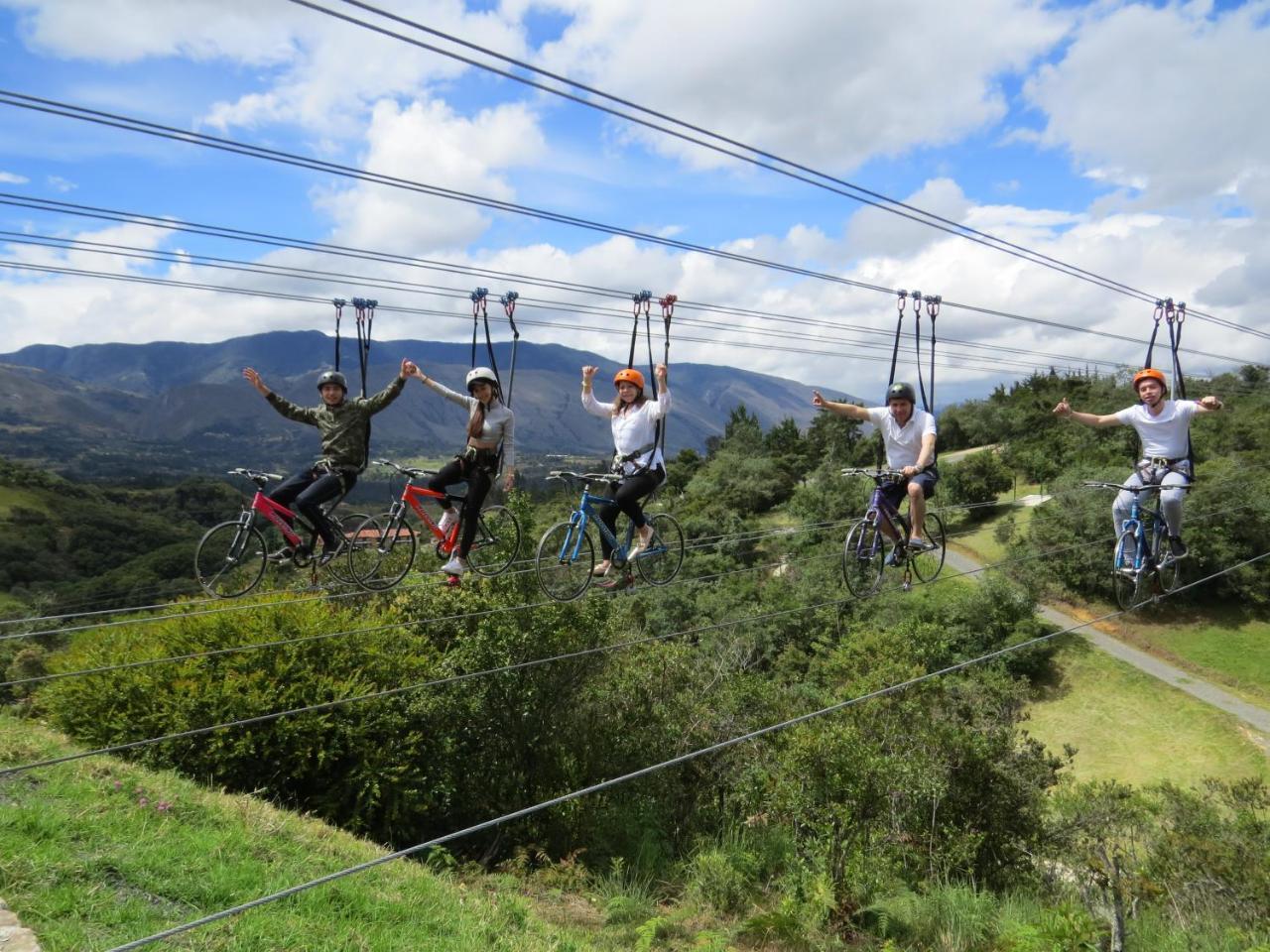 Hotel, Bungalows, Chalet Y Cabanas Aventura Park Villa De Leyva La Periquera Zewnętrze zdjęcie